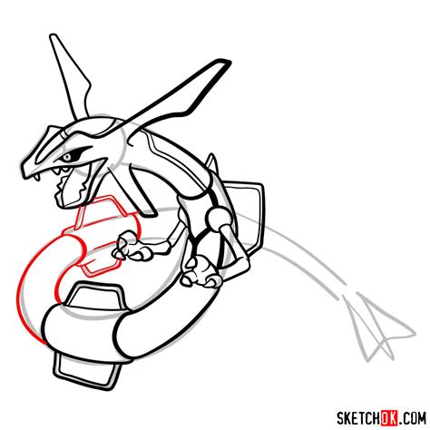 how to draw rayquaza|how to draw charizard ex.